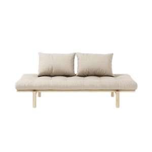 Karup Pace Daybed M. 4-Lags Madras 747 Beige