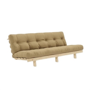 Karup Lean Sovesofa Med Alpha Madras 130x200 Wheat Beige/Raw