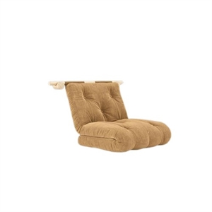 Karup Hooked Madras Med Beslag 75x200 Fudge Brown/Raw