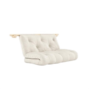 Karup Hooked Madras Med Beslag 135x200 Linned/Raw