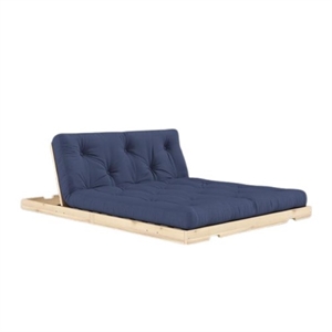 Karup Flip Sovesofa Med Madras 140x200 Navy/Raw