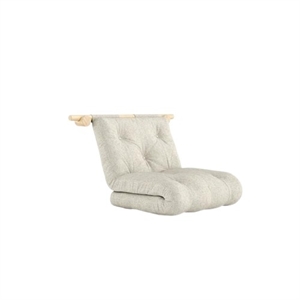 Karup Hooked Sovesofa Med Madras 75x200 Raw/640 Soft Chalk