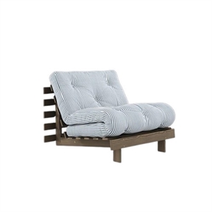 Karup Roots Sovesofa Med Madras 90x200 Carob Brown/Beach Blue