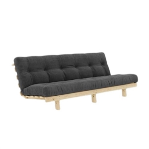 Karup Lean Sovesofa Med Alpha Madras 130x200 Kul/Raw