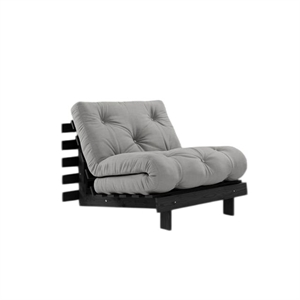 Karup Roots Sovesofa Med Madras 90x200 Black Night/Grå