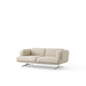 &Tradition Inland AV22 2-Seater Sofa Clay 0011/Poleret Aluminium