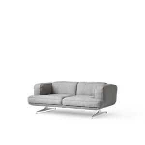 &Tradition Inland AV22 2-Seater Sofa Hallingdal 130/Poleret Aluminium