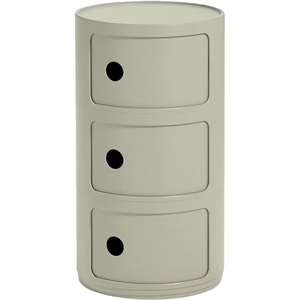 Kartell Componibili 3 Skab Special Edition Mat Grøn