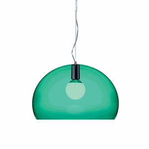 Kartell FL/Y Pendel Smaragd Mellem