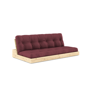 Karup Design Base Sovesofa Med 5-Lags Madras Klar/Bordeaux