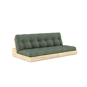 Karup Design Base Sovesofa Med 5-Lags Madras Klar/Oliven Grøn