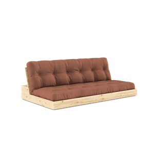 Karup Design Base Sovesofa Med 5-Lags Madras Klar/Clay Brown