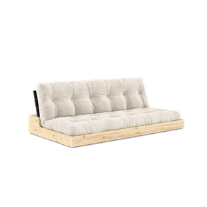 Karup Design Base Sovesofa Med 5-Lags Madras Black Night/Ivory