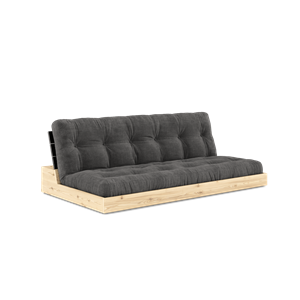 Karup Design Base Sovesofa Med 5-Lags Madras Black Night/Kul