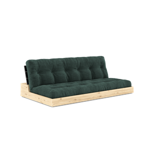 Karup Design Base Sovesofa Med 5-Lags Madras Black Night/Seaweed