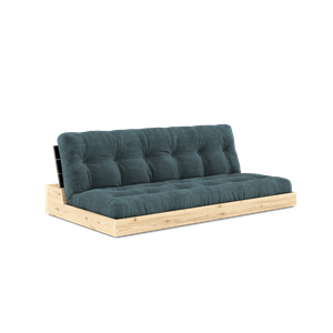 Karup Design Base Sovesofa Med 5-Lags Madras Black Night/Pale Blue