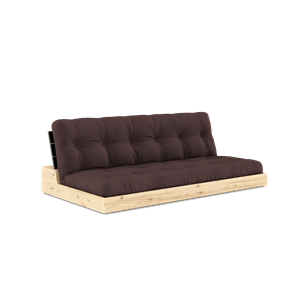 Karup Design Base Sovesofa Med 5-Lags Madras Black Night/Brun