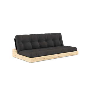 Karup Design Base Sovesofa Med 5-Lags Madras Black Night/Mørkegrå