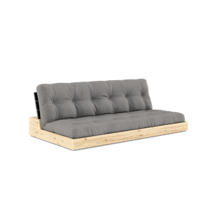 Karup Design Base Sovesofa Med 5-Lags Madras Black Night/Grå