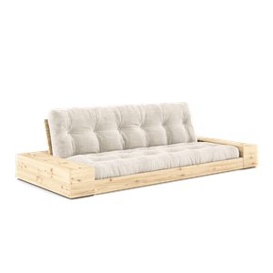 Karup Design Base Sovesofa Med Sidekasse & 5-Lags Madras Klar/Ivory