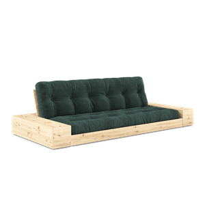 Karup Design Base Sovesofa Med Sidekasse & 5-Lags Madras Klar/Seaweed