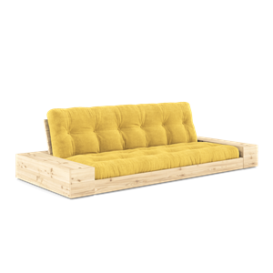 Karup Design Base Sovesofa Med Sidekasse & 5-Lags Madras Klar/Honning