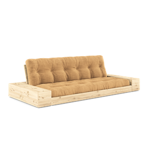 Karup Design Base Sovesofa Med Sidekasse & 5-Lags Madras Klar/Fudge Brown