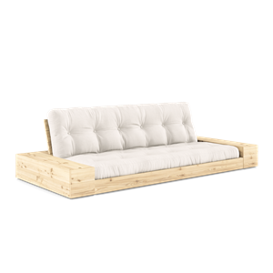 Karup Design Base Sovesofa Med Sidekasse & 5-Lags Madras Klar/Natural