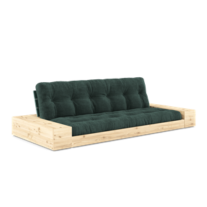 Karup Design Base Sovesofa Med Sidekasse & 5-Lags Madras Lush Green/Seaweed