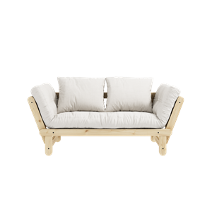 Karup Design Beat Sofa M. Madras 701 Natural/Klarlakeret