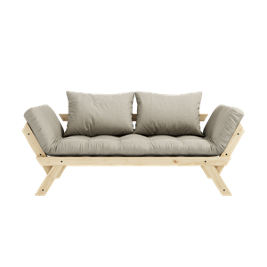 Karup Design Bebop Sofa M. 4-Lags Madras 914 Linen/Klarlakeret