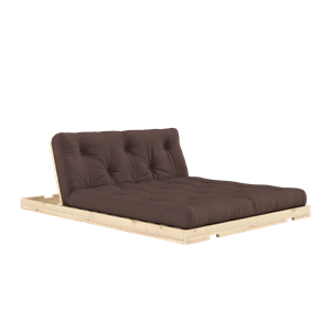 Karup Design Flip Sovesofa Med Madras 140x200 Brun/Raw