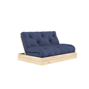 Karup Design Flip Sovesofa Med Madras 140x200 Navy/Klarlakeret