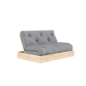 Karup Design Flip Sovesofa Med Madras 140x200 Grå/Klarlakeret