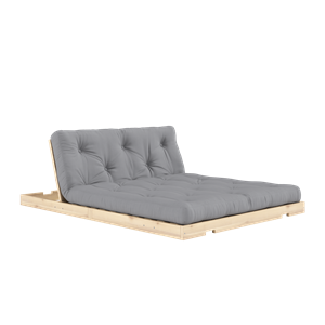 Karup Design Flip Sovesofa Med Madras 140x200 Grå/Raw