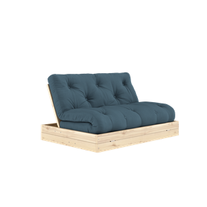 Karup Design Flip Sovesofa Med Madras 140x200 Petroleum/Klarlakeret