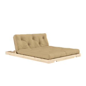 Karup Design Flip Sovesofa Med Madras 140x200 Wheat Beige/Raw