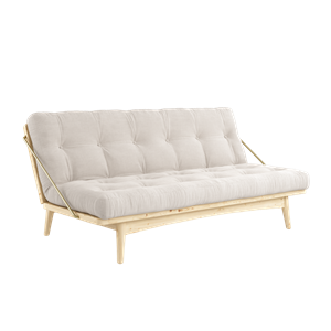 Karup Folk Sofa Klarlakeret Fyrretræ/510 Ivory