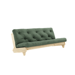 Karup Design Fresh Sofa M. Madras 756 Olive Green/Klarlakeret