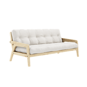 Karup Grab Sovesofa Klarlakeret Fyrretræ/701 Natural