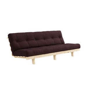 Karup Design Lean Sovesofa Med Alpha Madras 130x200 Brun/Raw