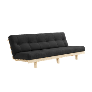 Karup Design Lean Sovesofa Med Alpha Madras 130x200 Mørkegrå/Raw