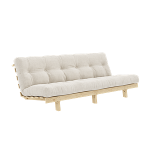 Karup Design Lean Sovesofa Med Alpha Madras 130x200 Ivory/Raw