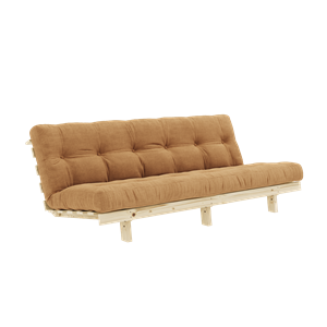 Karup Design Lean Sofasofa Med Alpha Madras 130x200 Fudge Brown/Raw