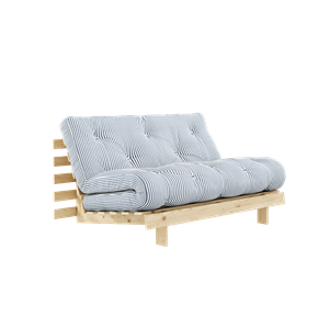 Karup Design Roots Sovesofa Med Madras 140x200 Raw/Beach Blue