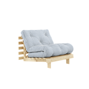 Karup Design Roots Sovesofa Med Madras 90x200 Raw/Beach Blue