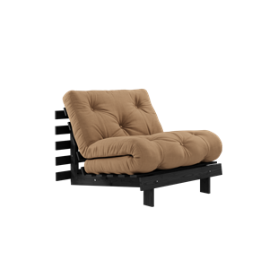 Karup Design Roots Sovesofa Med Madras 90x200 Black Night/Mocca