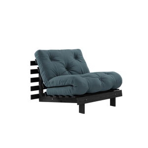 Karup Design Roots Sovesofa Med Madras 90x200 Black Night/Petroleum