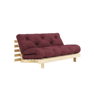 Karup Roots Sovesofa 160x200 Raw/710 Bordeaux