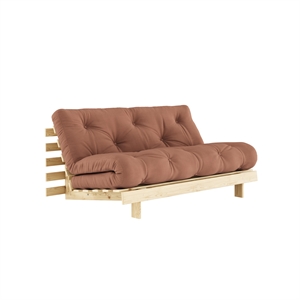 Karup Roots Sovesofa 160x200 Raw/759 Clay Brown